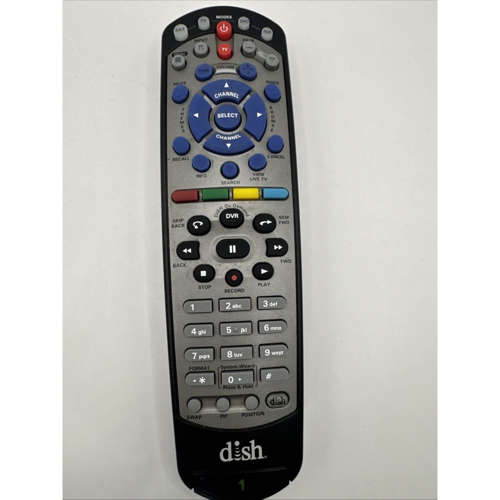 Dish Network Genuine 20.1 IR Remote Control EchoStar 180546 TV1 Tested & Working